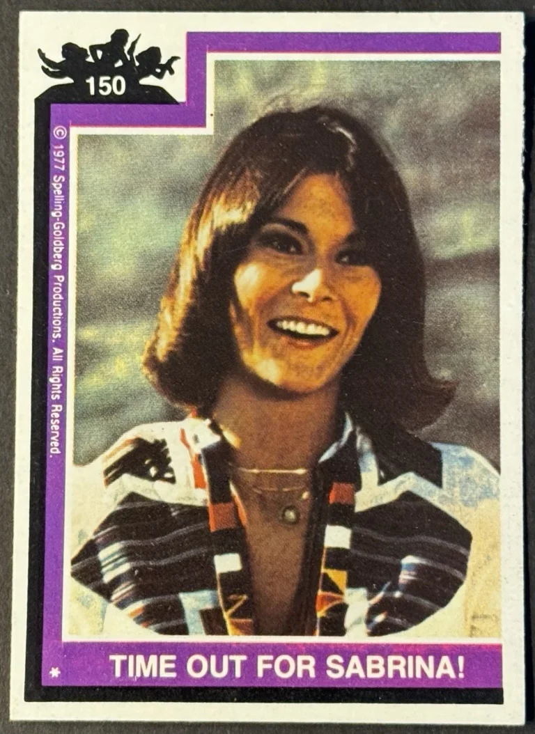 1977 Topps Charlie's Angels #150 Time Out For Sabrina!