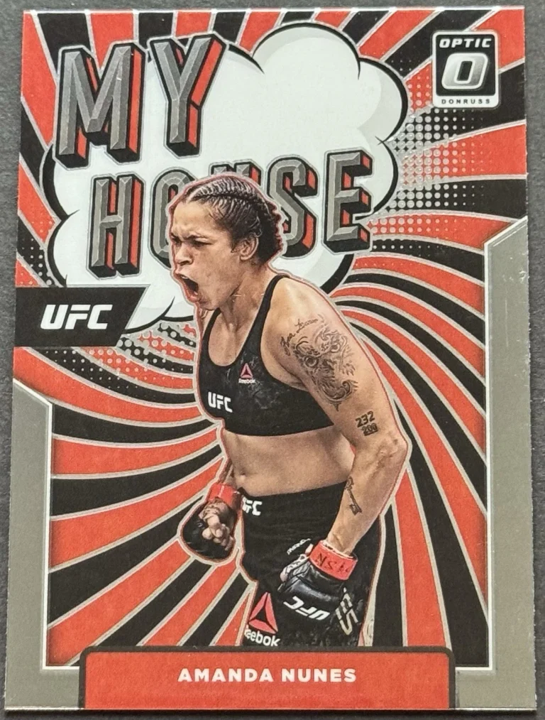 2022 Panini Donruss Optic UFC My House Amanda Nunes #3