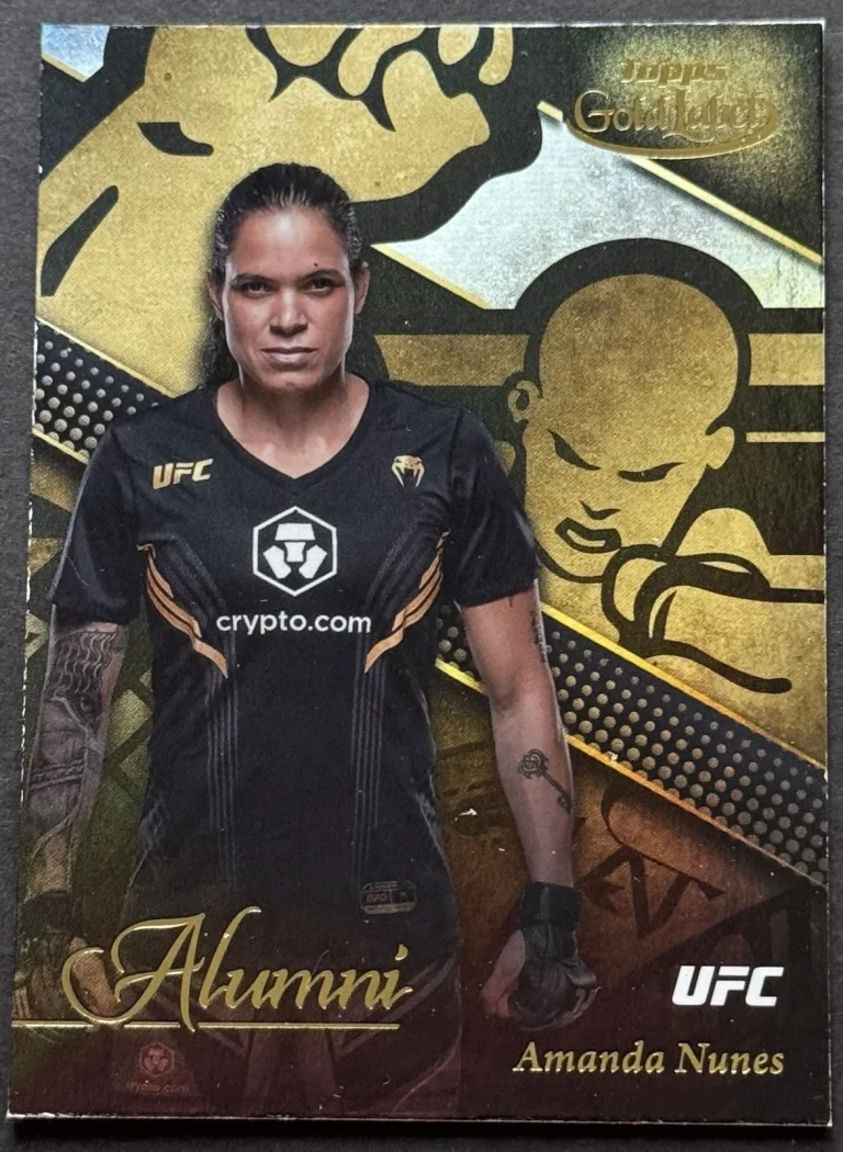 2024 Topps Gold Label UFC Amanda Nunes Alumni AL-6