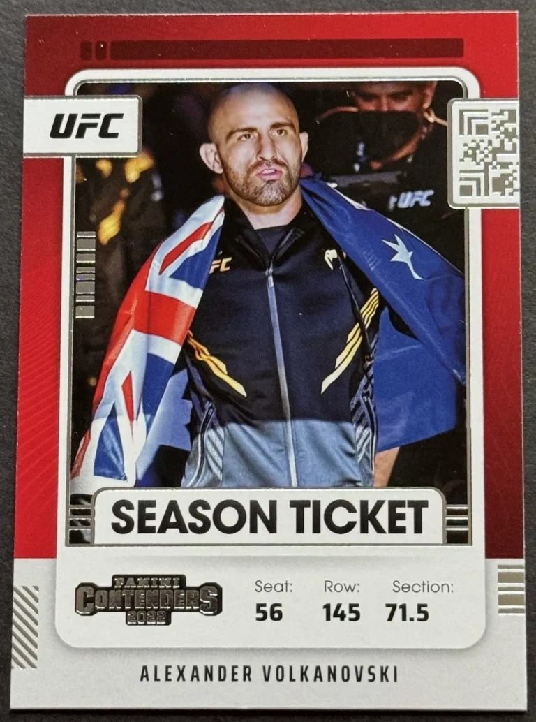 2022 Panini Chronicles UFC #103 Alexander Volkanovski