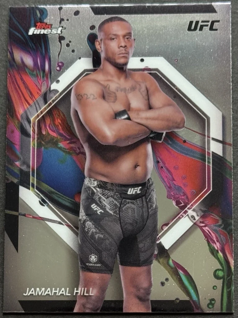 2024 Topps Finest UFC #36 Jamahal Hill