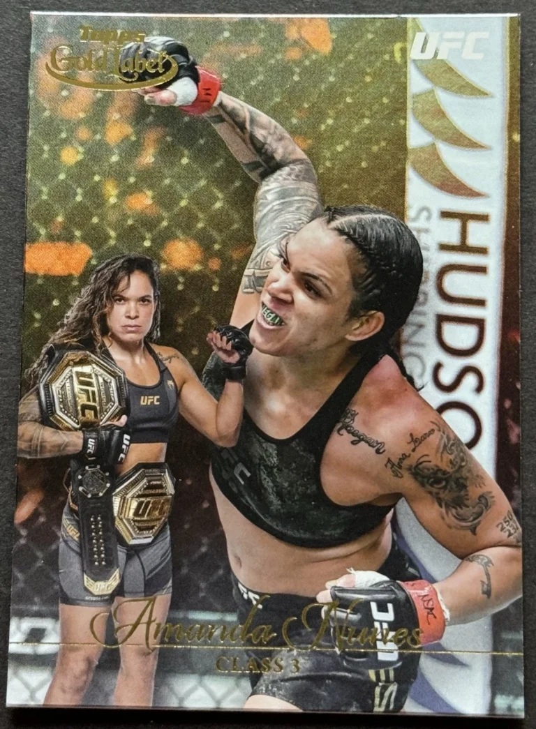 2024 Topps Gold Label UFC Amanda Nunes Class 3 #34