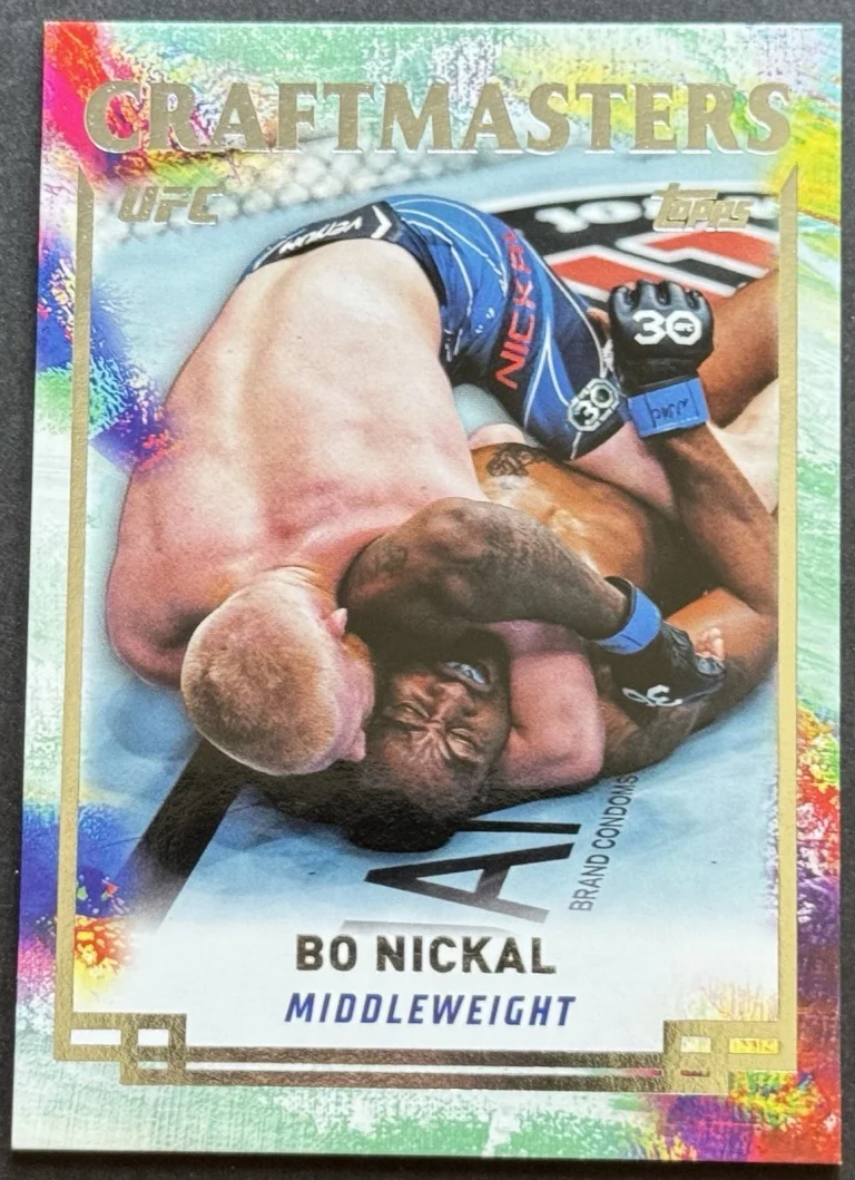 Bo Nickal Craftmasters - 2024 Topps Knockout UFC #CRM-1