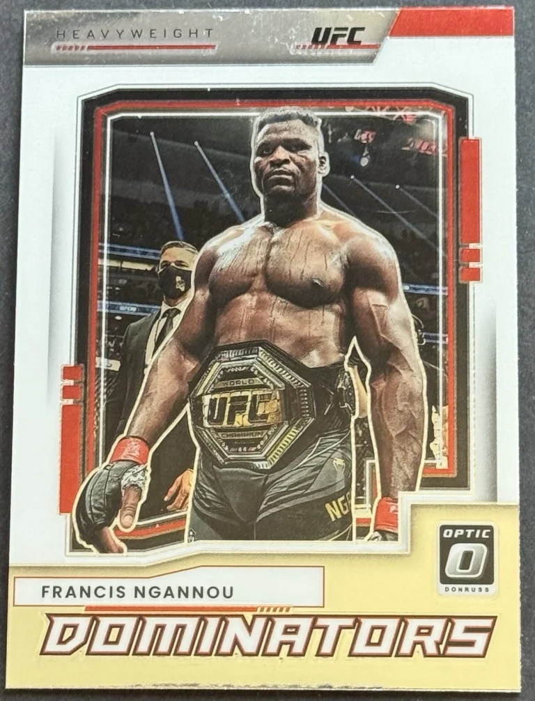 2022 Optic UFC Francis Ngannou #22 Dominators