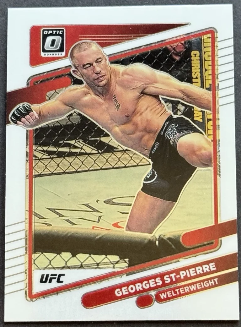 Georges St-Pierre  UFC 2022 Panini Donruss Optic #57