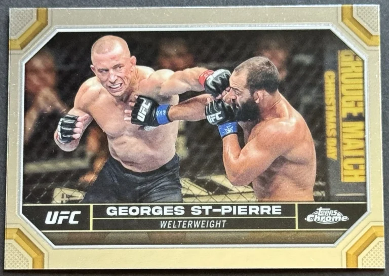 2024 Topps Chrome UFC #68 Georges St-Pierre Card