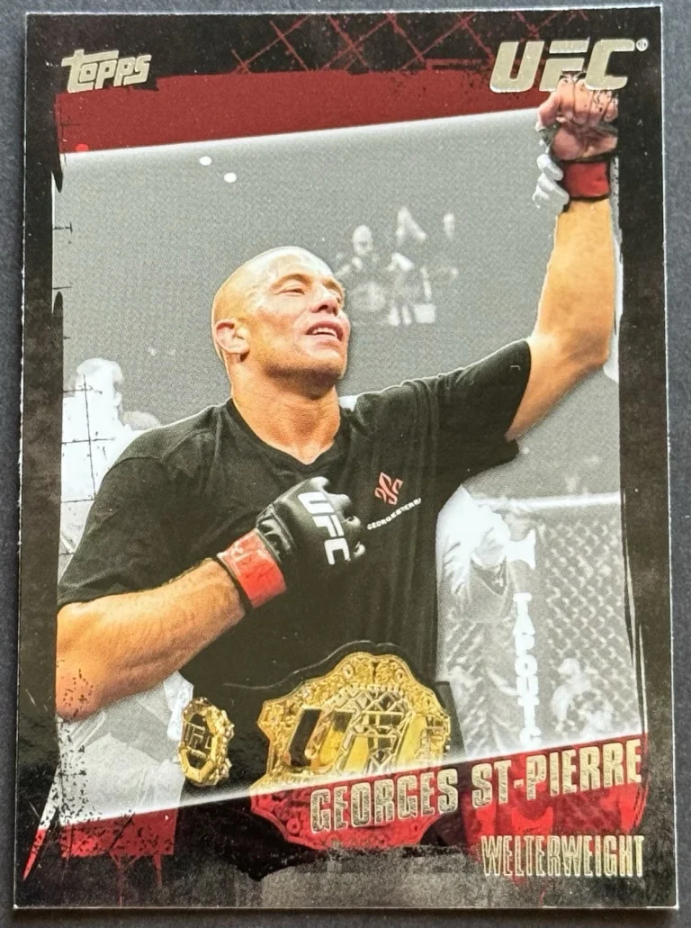 2010 Topps UFC Series 4 - #100 Georges St-Pierre