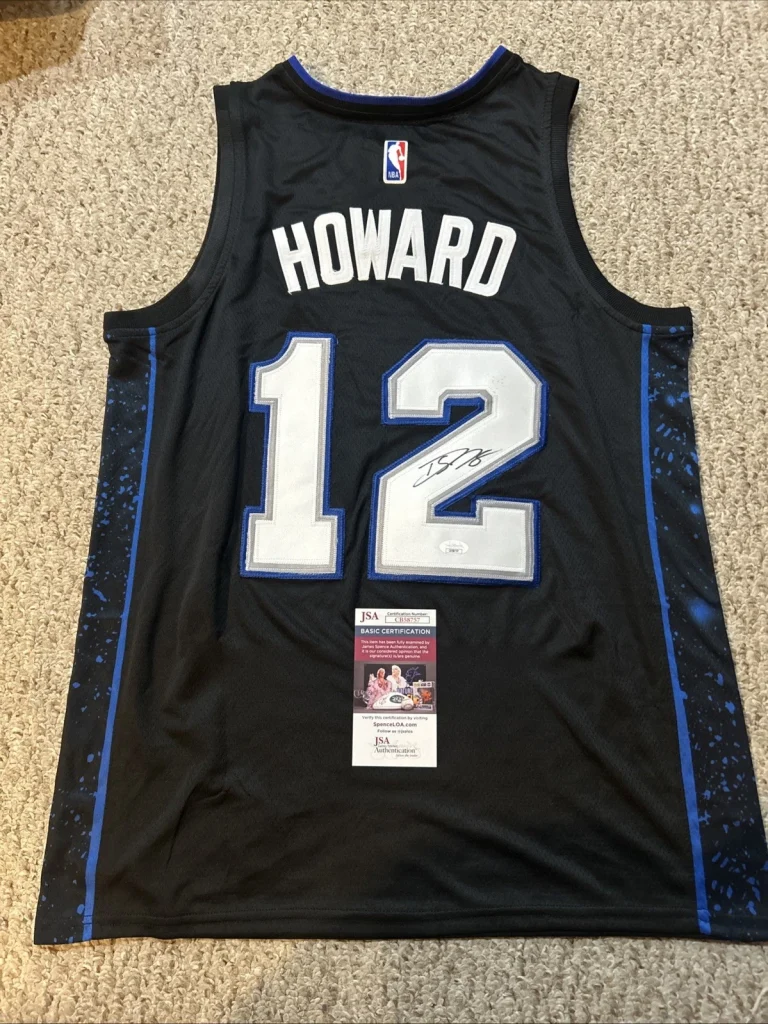 ORLANDO MAGIC- DWIGHT HOWARD SIGNED AUTOGRAPH JERSEY JSA COA BASKETBALL HOF