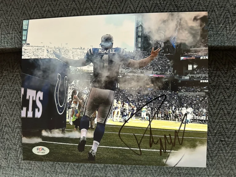 Pat McAfee Signed 8 X 10 Photo Autographed PSA/DNA Authenticated COA