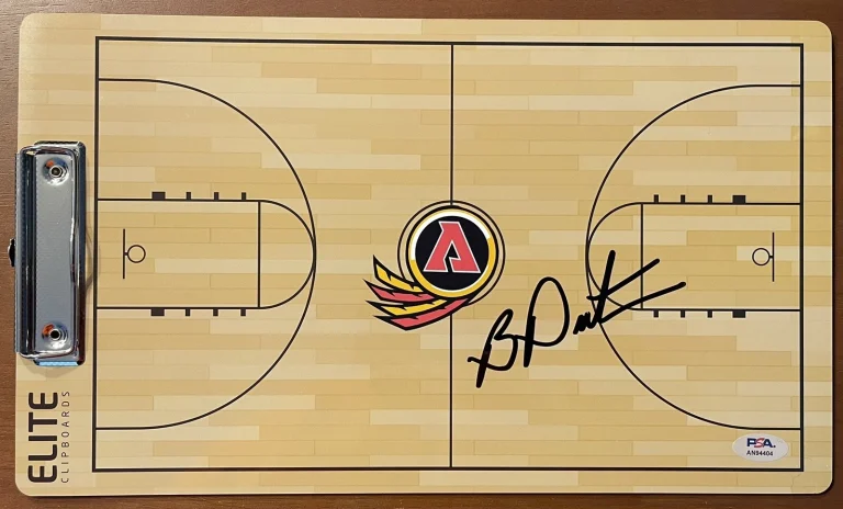 Brian Dutcher Signed Autographed San Diego State Coaches Clipboard PSA/DNA Coa