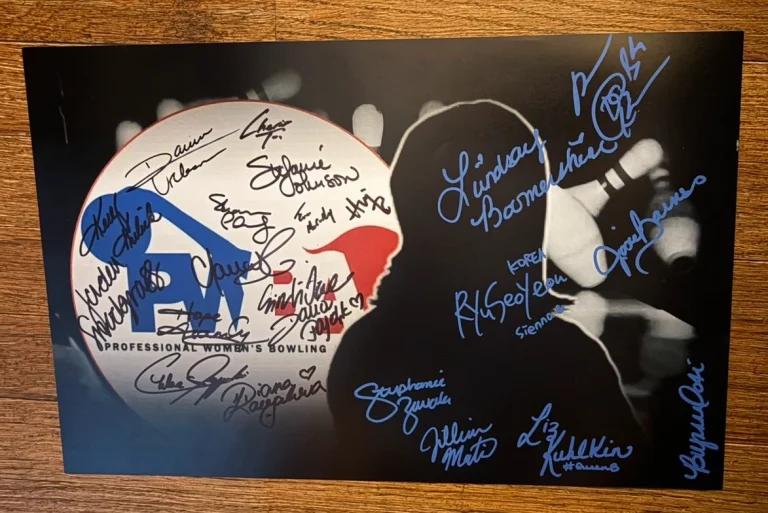 22 Pwba Women's Pro Bowling 11 X 17 Photo Daria Pajak Kelly Kullick Jane Li Sin