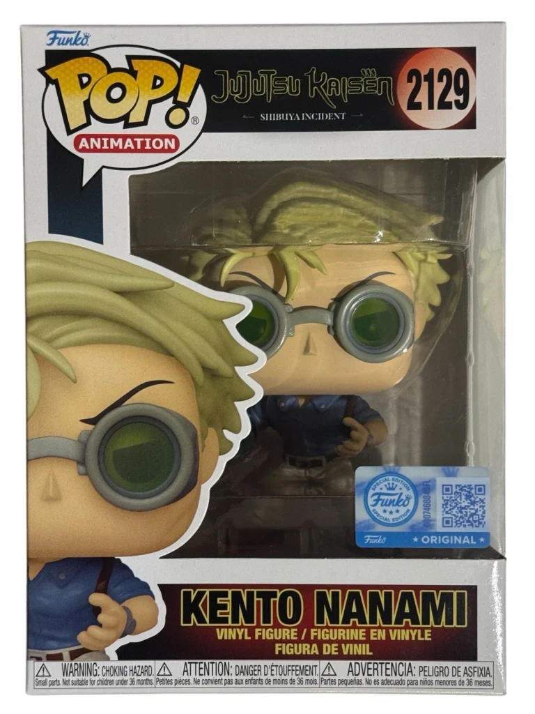 Funko Pop! Vinyl Jujutsu Kaisen Kento Nanami GameStop Exclusive #2129 +Protector