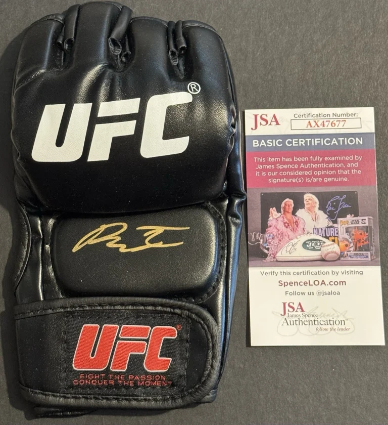 Payton Talbot Signed Autographed UFC Fight Glove JSA COA