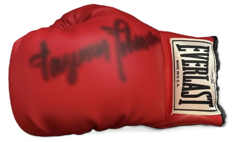 Ingemar Johansson Signed Everlast Boxing Glove JSA COA