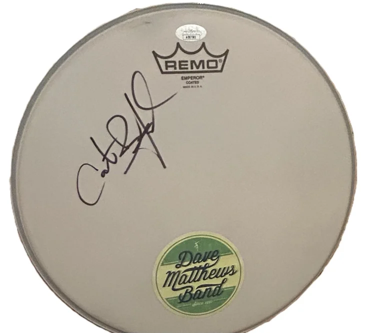 Carter Beauford Signed REMO 14