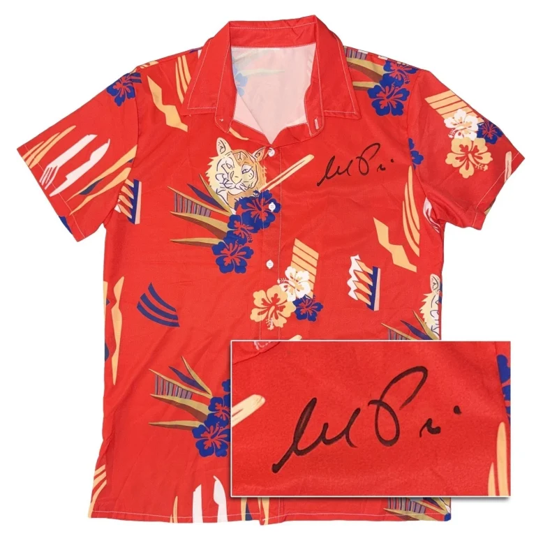 Al Pacino Signed Auto Scarface Tony Montana Full Size Polo GRAD Authentication