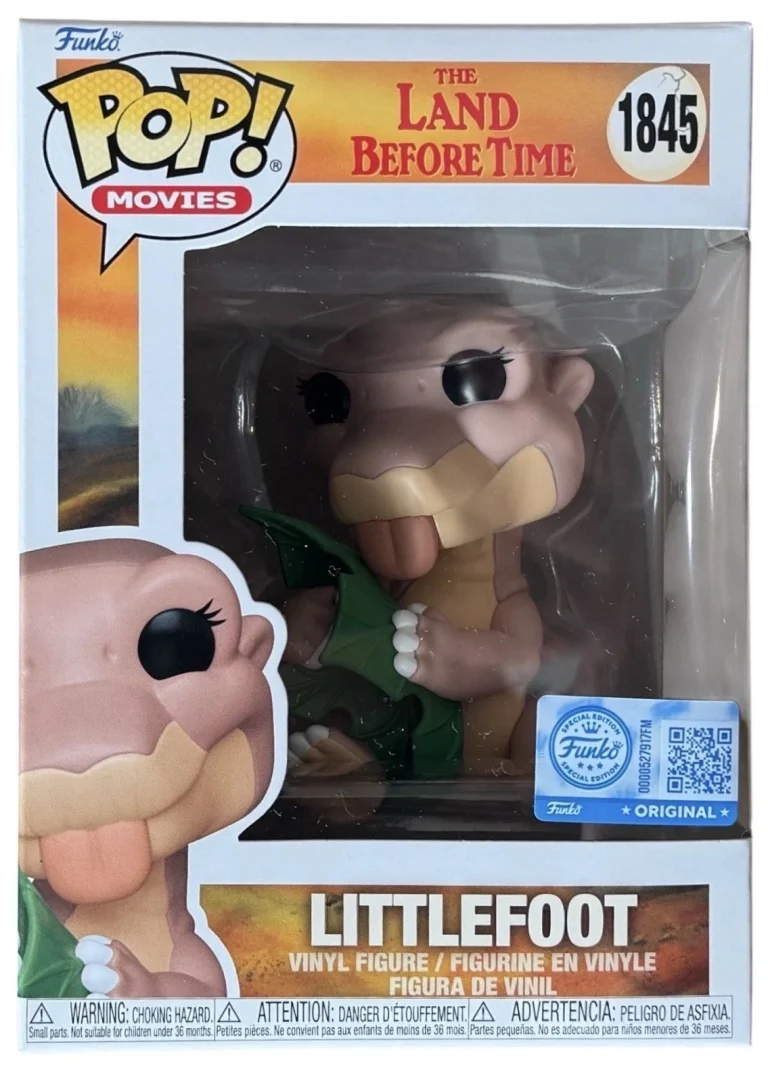 Funko Pop! Movies The Land Before Time Littlefoot with Treestar #1845 Exclusive