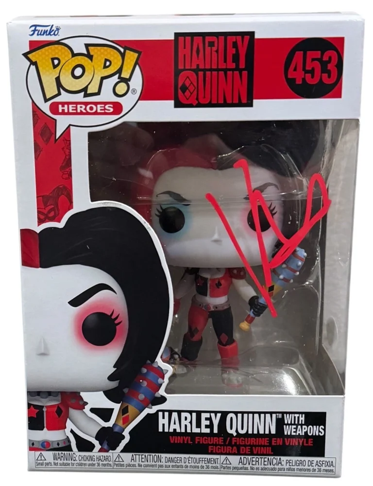 Kaley Cuoco Signed Harley Quinn Funko Pop #453 Animated Series Autograph ACOA
