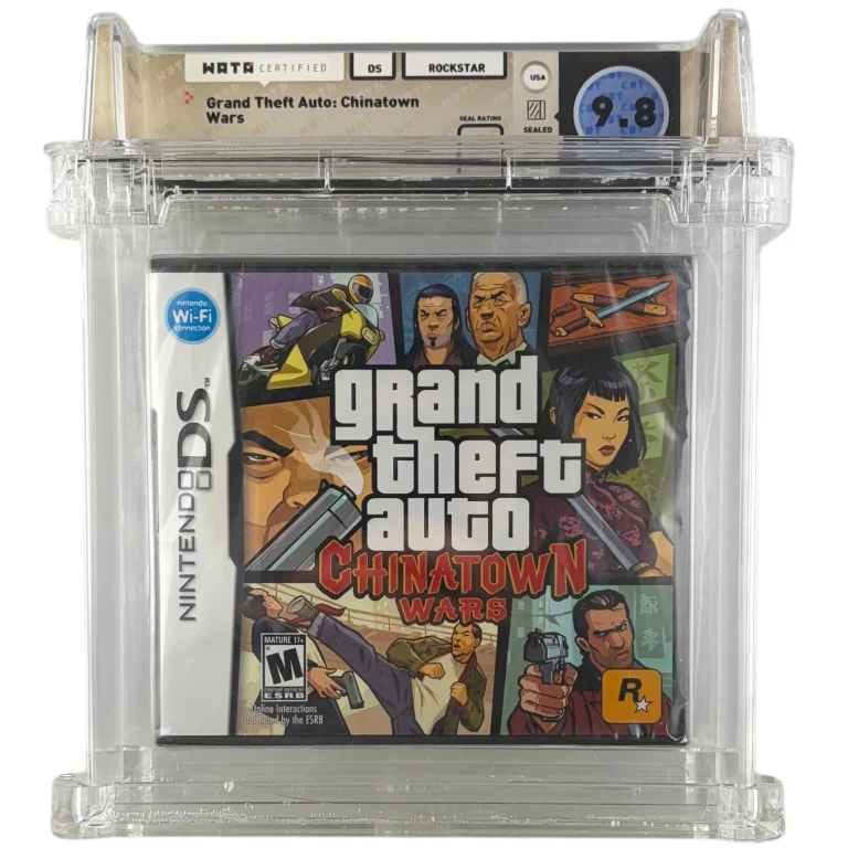 Grand Theft Auto: Chinatown Wars Nintendo DS Sealed Graded WATA 9.8 A+
