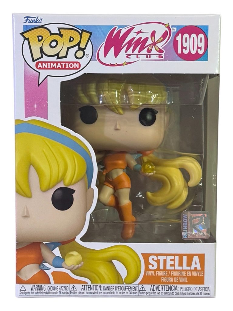 Funko Pop! Animation Winx Club Stella #1909 New Vinyl Figure + Pop Protector