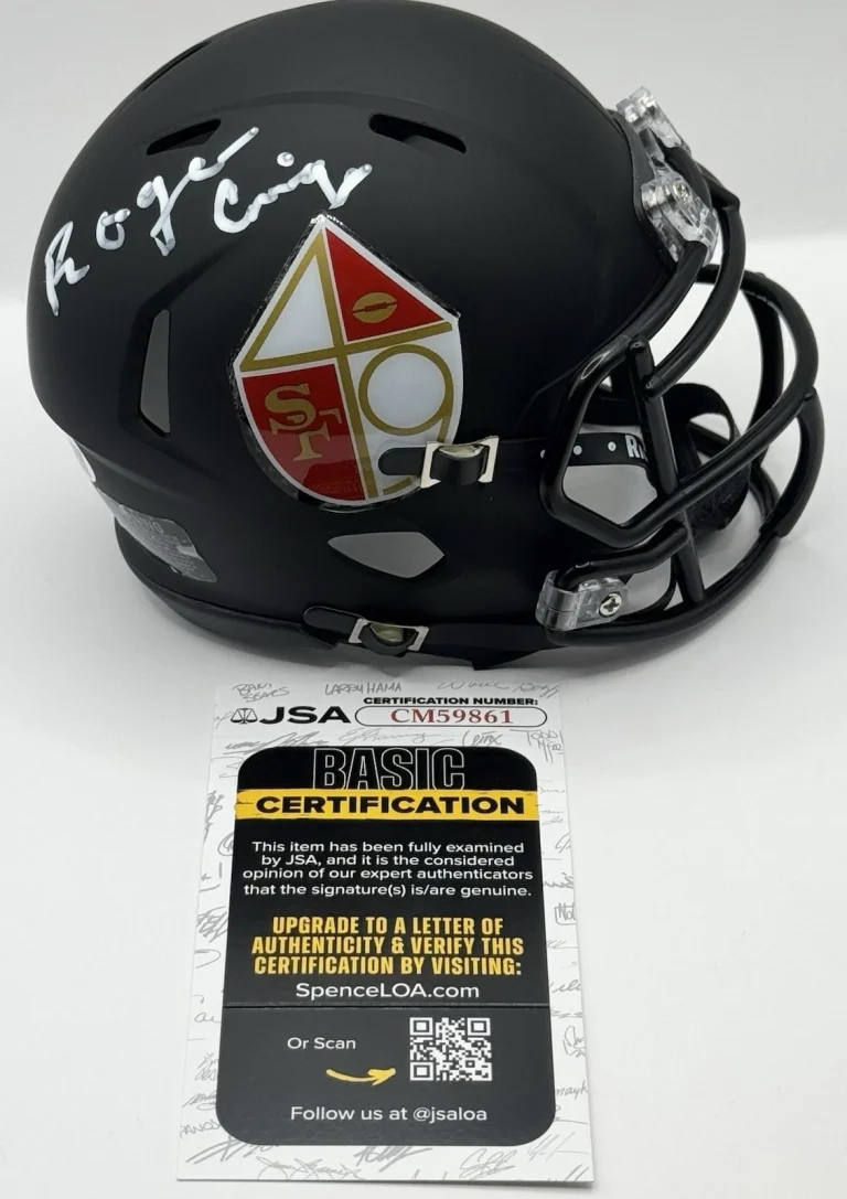Roger Craig Signed Autographed San Francisco 49ers Mini Helmet JSA COA