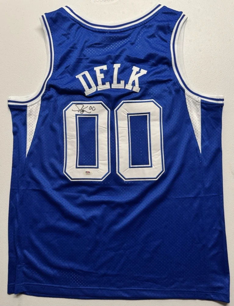 Tony Delk Signed Autographed Kentucky Wildcats Jersey #00 PSA/DNA COA