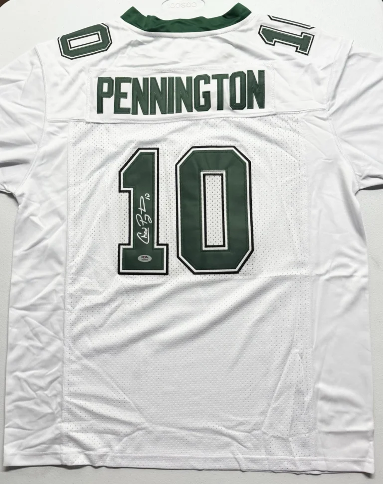 Chad Pennington Signed Autographed Marshall Thundering Herd Jersey PSA/DNA COA