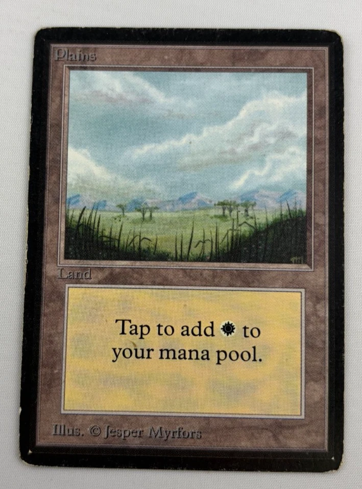 Plains (B) Beta NM MTG Magic the Gathering HP