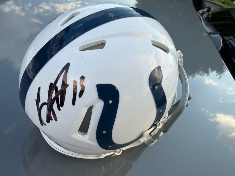 Keenan Allen Signed Indianapolis Colts Mini Helmet Autographed