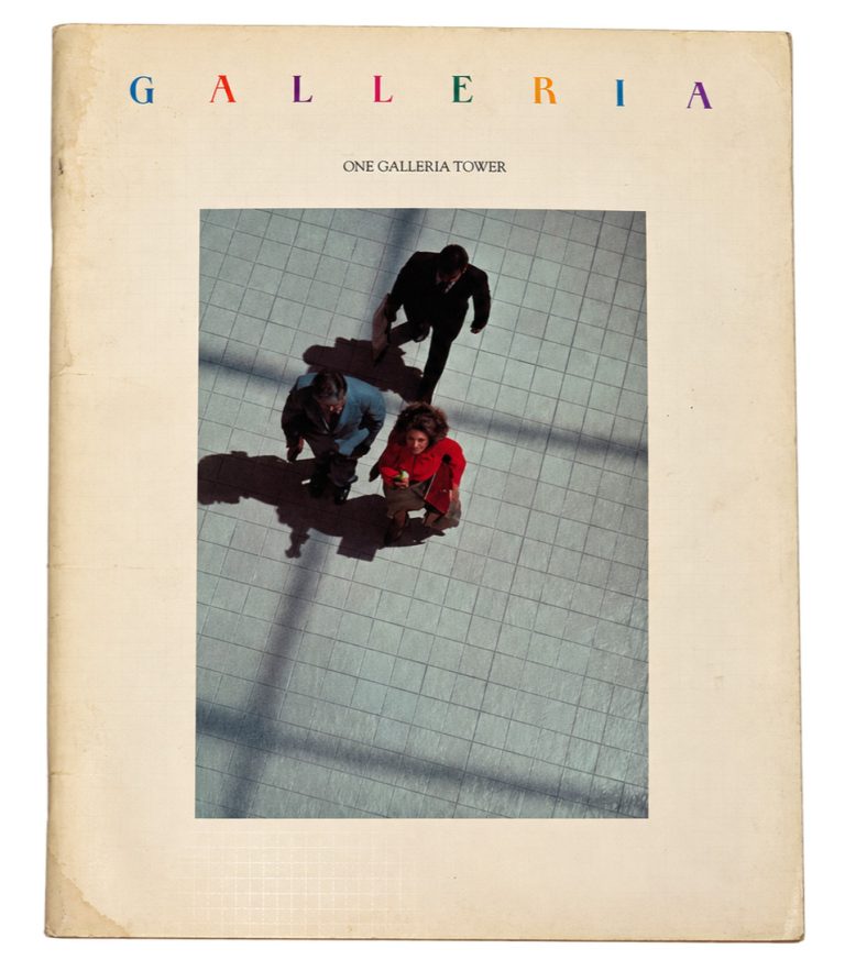1982 One Galleria Tower Dallas Gerald D Hines Rare Architecture Development Book