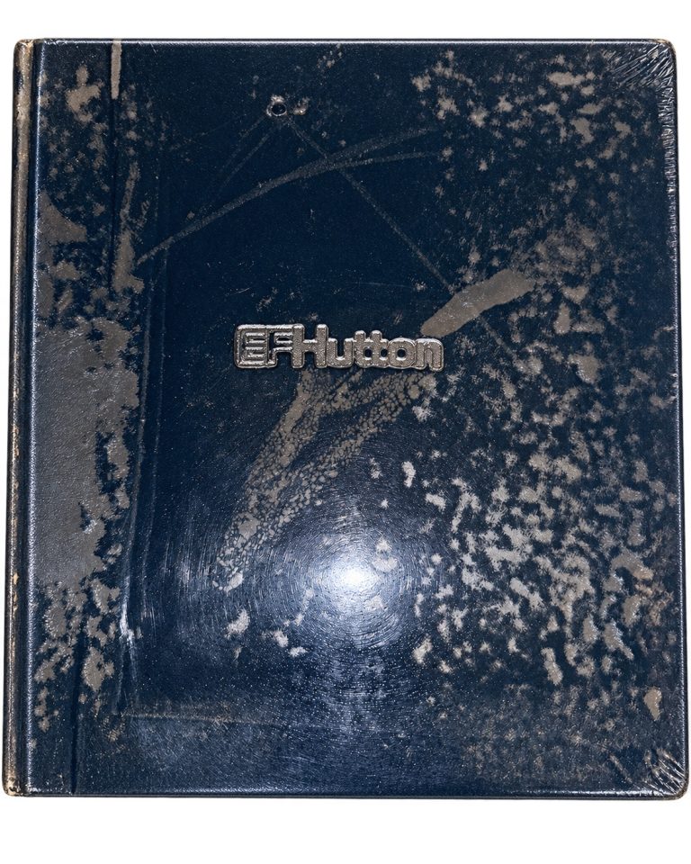 Rare 1980s EF Hutton Gerald D Hines Corporate Architecture Presentation Book