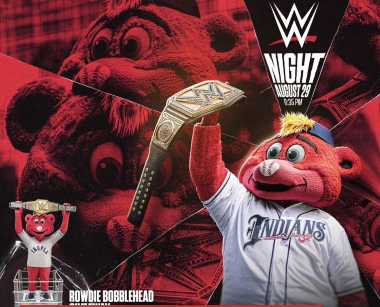 Indianapolis Indians Roadie WWE BOBBLEHEAD August 29, 2026 Pittsburgh Pirates