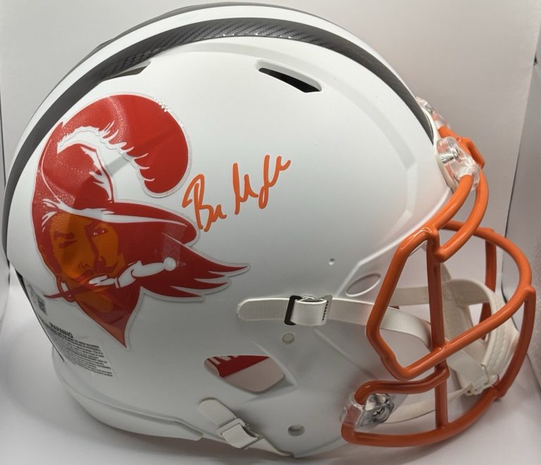 Baker Mayfield Signed Autographed Tampa Bay Buccaneers Full Size Helmet Beckett
