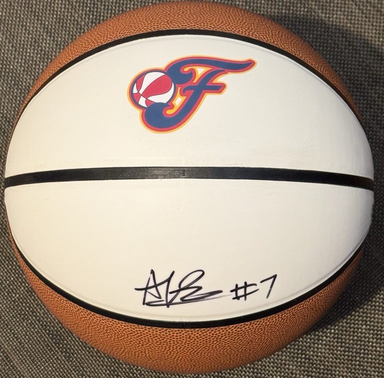 Aliyah Boston Signed Autographed South Carolina Indiana Fever Basketball PSA/DNA