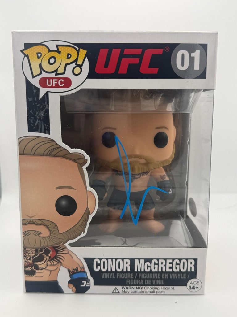 Conor McGregor AUTOGRAPH Signed Autographed UFC 01 Vinyl Figure Funko Pop ACOA