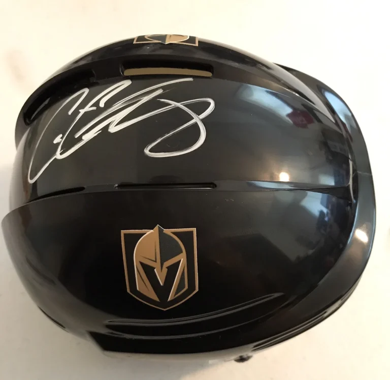 Cody Glass Signed Autographed Las Vegas Knights Mini Helmet #1 Pick Coa