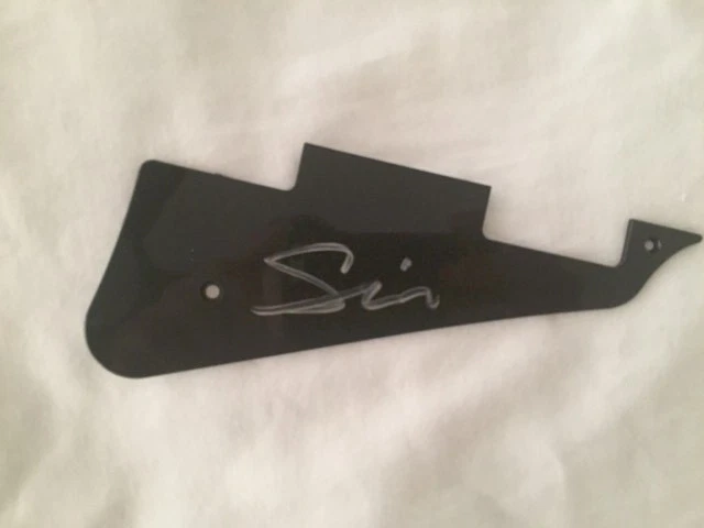 Sin Quirin Signed Autographed Electric Guitar Pickguard Ministry Guitarist COA