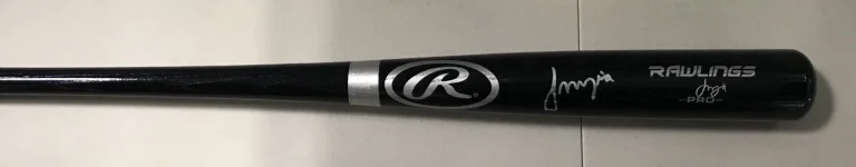 Francisco Mejia Signed Auto Cleveland Indians Rawlings Baseball Bat Psa/Dna