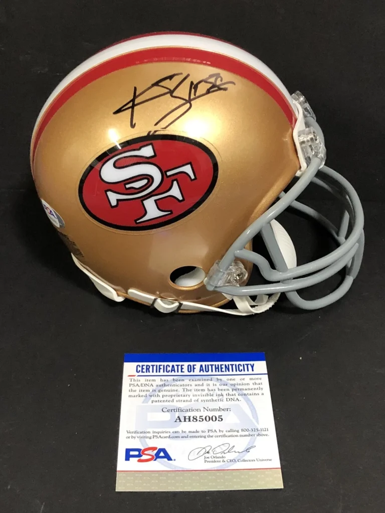 Kwon Alexander Signed Autographed San Francisco 49ers Mini Helmet Psa/Dna