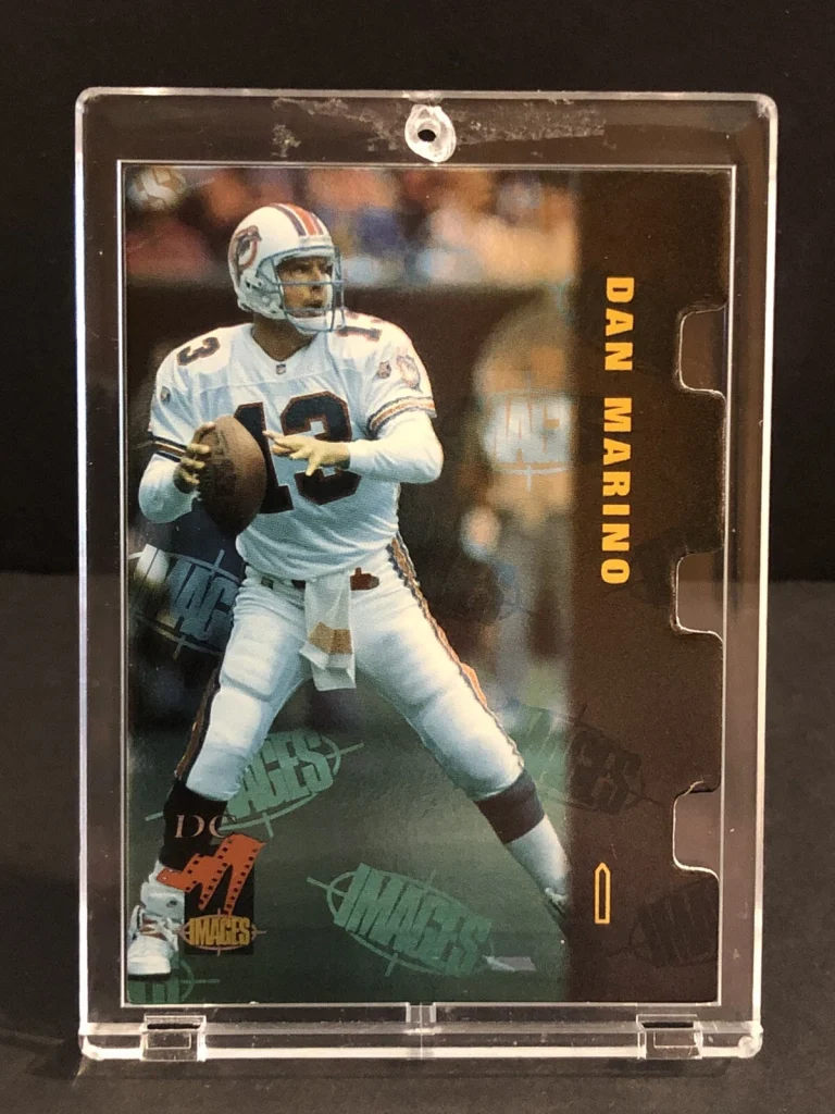 1995 IMAGES LIMITED/LIVE DIE CUT #DC22 DAN MARINO #626/965