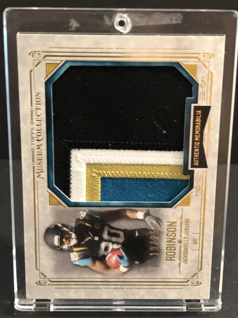 2014 Topps Museum Coll. #MJR-AR Allen Robinson Rookie 4 Color Jumbo Patch 19/25