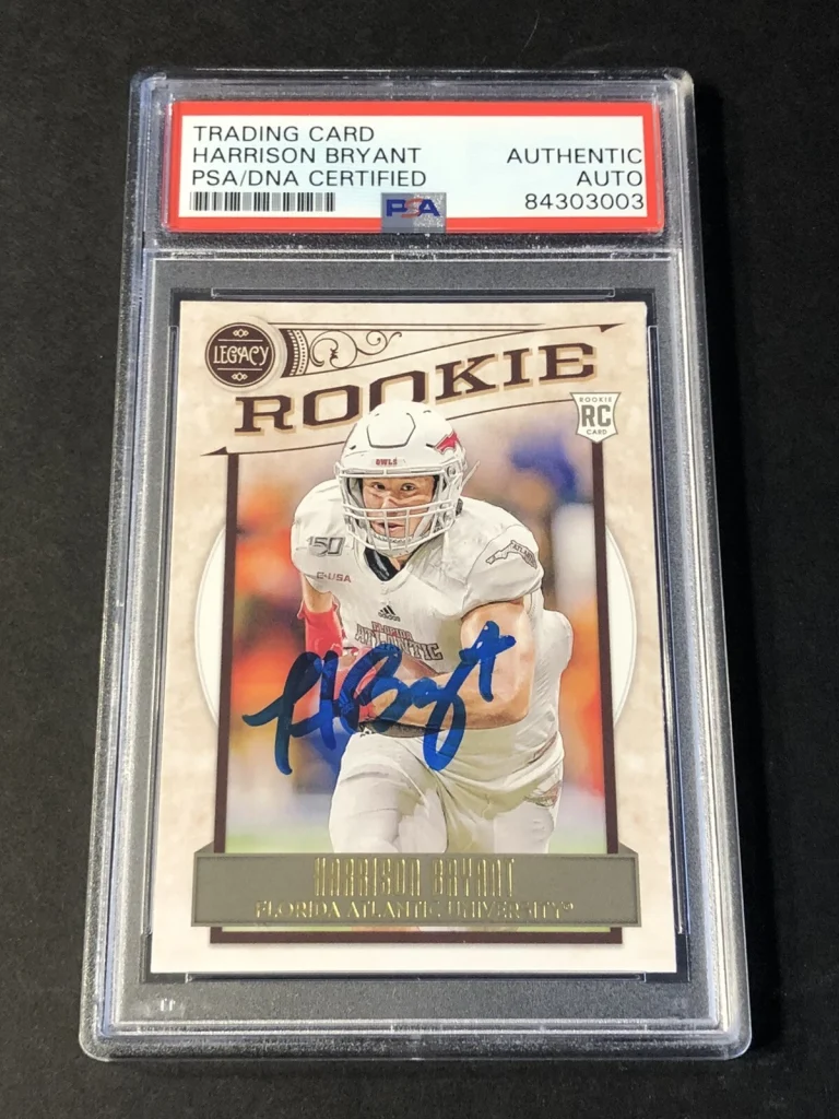 2020 Harrison Bryant Signed Autographed Legacy Cleveland Browns RC Psa/Dna