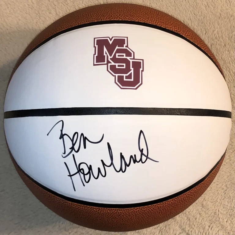 Ben Howland Signed Autographed Mississippi State Logo Basketball PSA/DNA