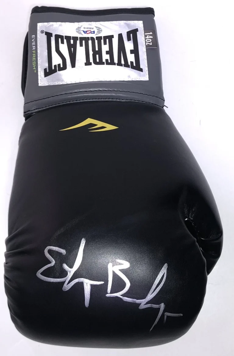 Edgar Berlanga Signed Autographed Boxing Glove Knock Out King PSA/DNA
