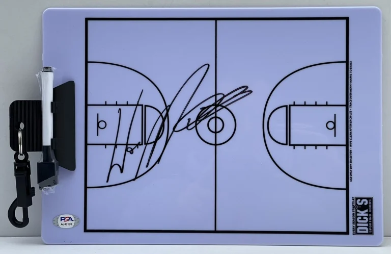 Wes Miller Signed Autographed Cincinnati Bearcats Coaches Clipboard PSA/DNA