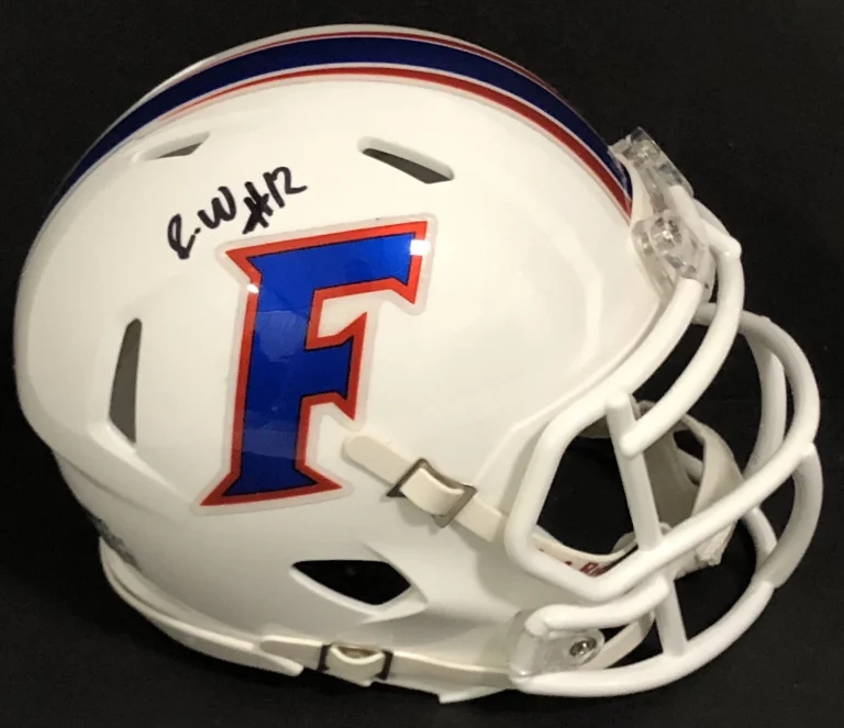 Rick Wells Signed Autographed Florida Gators Mini Helmet Coa