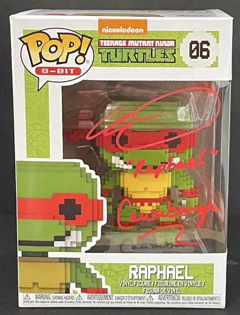 Alan Ritchson Signed Autographed Teenage Mutant Ninja Turtles Raphael Funko JSA