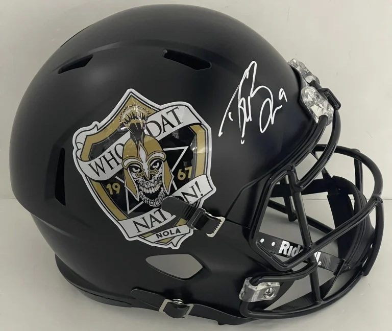 Drew Brees Signed Autographed New Orleans Saints Custom F/S Helmet PSA/DNA