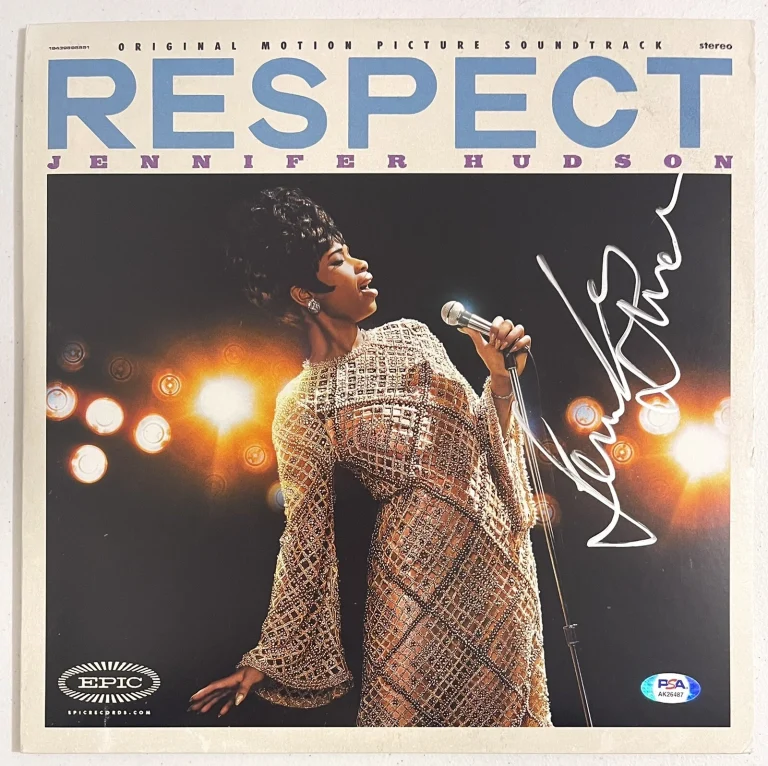 Jennifer Hudson Signed Autographed Respect Album Soundtrack Vinyl PSA/DNA