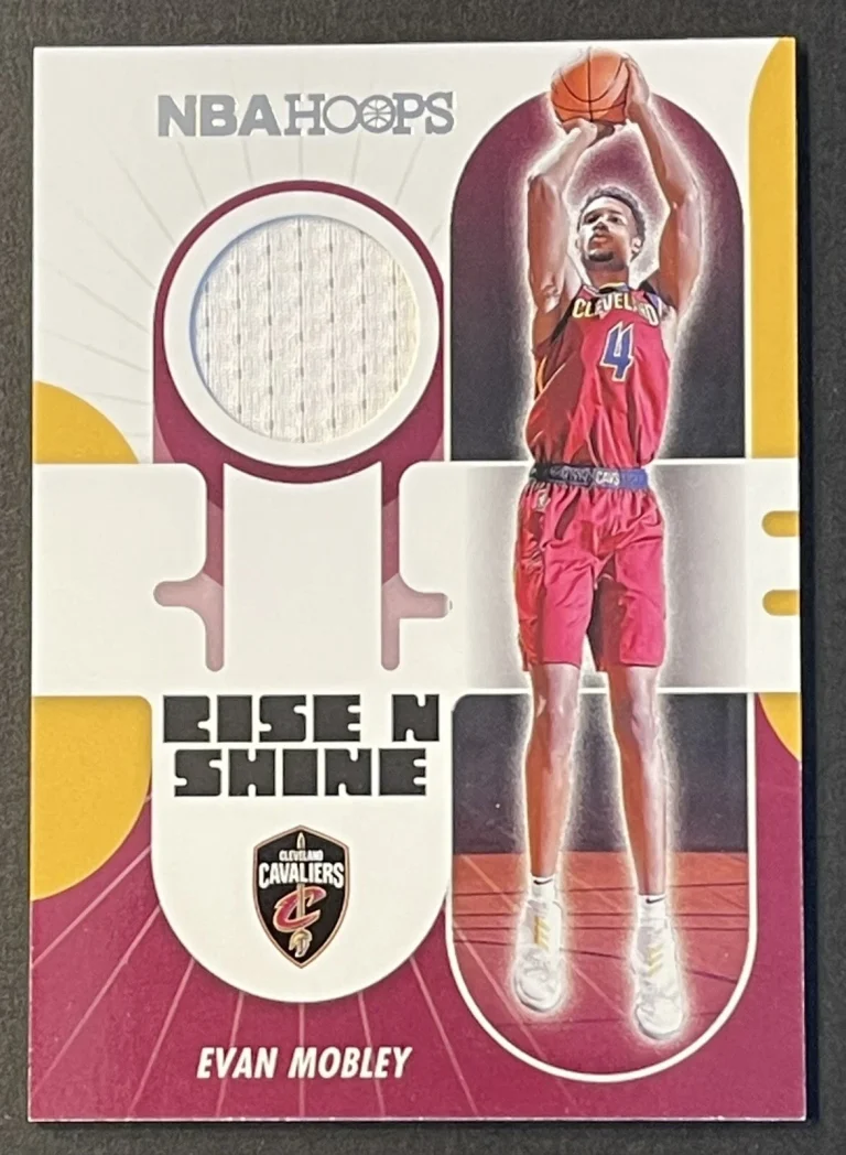Evan Mobley RC 2021-22 Panini NBA Hoops RISE N SHINE PATCH Rookie #RS-EM